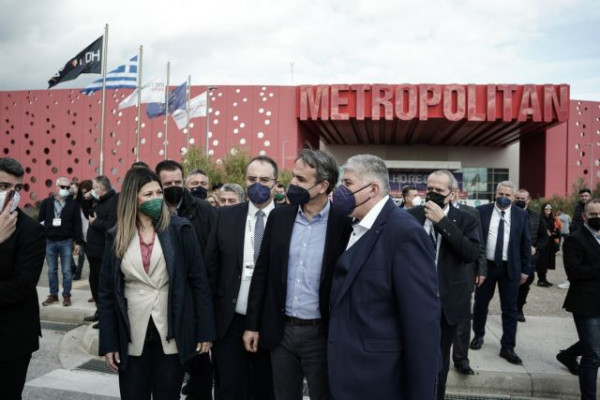 Μητσοτάκης στην έκθεση HORECA: Είμαστε στην αρχή ενός νέου αναπτυξιακού κύκλου – Τα δύσκολα είναι πίσω μας