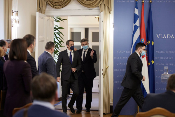 Ολοκληρώθηκε η επίσκεψη Μητσοτάκη στην Κροατία: Τι συζητήθηκε για Βαλκάνια και Τουρκία