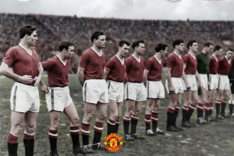 Ο Ολυμπιακός τίμησε τη μνήμη των θυμάτων της τραγωδίας της Μάντσεστερ Γιουνάιτεντ