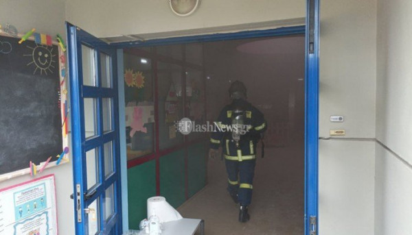 Χανιά: Εκρήξεις από βραχυκύκλωμα σε παιδικό σταθμό στα Χανιά