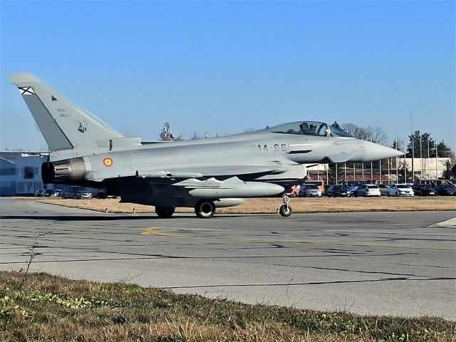 Βουλγαρία: Ισπανικά αεροσκάφη Eurofighter εκτελούν «εκπαιδευτικές» υπερπτήσεις