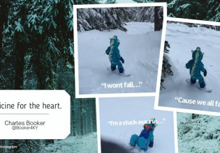 Τετράχρονη γίνεται viral με τις ατάκες της ενώ κάνει σκι – «Είμαι ένας κολλημενό-σαυρος»