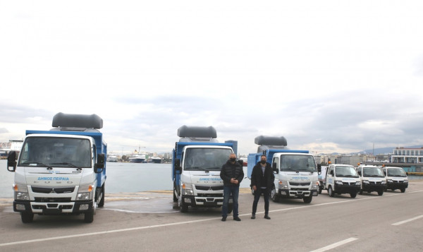Δήμος Πειραιά: Με οκτώ νέα πλυστικά οχήματα ενισχύεται ο τομέας Καθαριότητας
