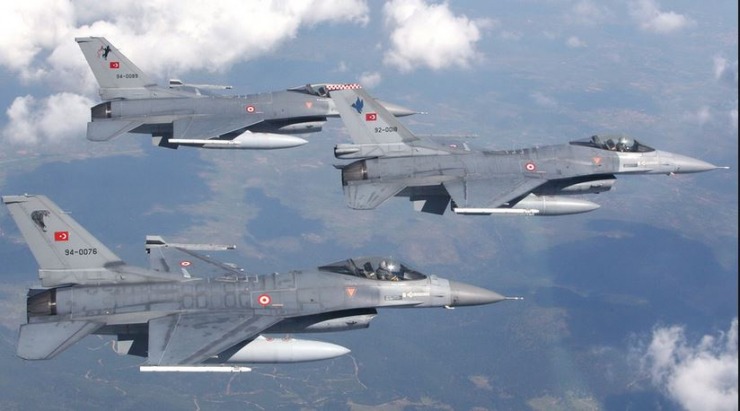 Τουρκικές προκλήσεις: Υπερπτήσεις από τουρκικά F-16 - Πέταξαν πάνω από την Παναγιά