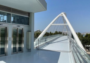 Περιφέρεια Αττικής: Παραδίδεται αύριο η νέα πεζογέφυρα της Αγίας Παρασκευής