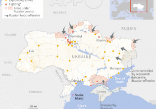 Ουκρανία: Συνεχίζεται η πολιορκία στο Κίεβο – Απαγόρευση κυκλοφορίας από τις 17:00