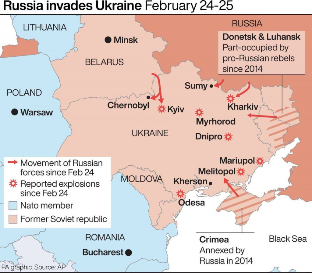 LIVE: Μαίνεται ο πόλεμος στην Ουκρανία – Λεπτό προς λεπτό οι εξελίξεις