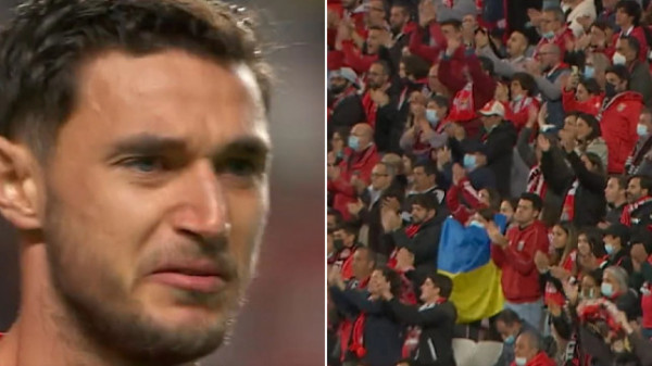 Μπενφίκα: Συγκλονιστικό standing ovation στον Γιάρεμτσουκ που βούρκωσε