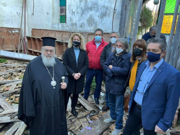 Έναρξη αποκατάστασης του Ιερού Ναού της Αγίας Αικατερίνης στη Ζάκυνθο