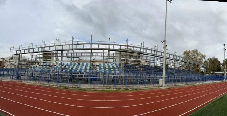 Αναβαθμίζεται το γήπεδο Τραχώνων και λύθηκε το μυστήριο του πλημμυρίσματος του