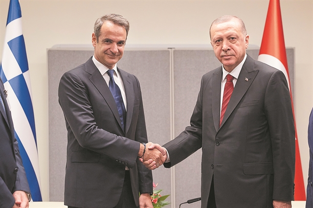 Ραντεβού Μητσοτάκη – Ερντογάν στην Πόλη «χωρίς ψευδαισθήσεις»