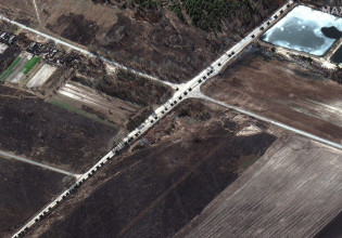 Πόλεμος στην Ουκρανία: Η ρωσική φάλαγγα των 64 χιλιομέτρων φτάνει στο Κίεβο