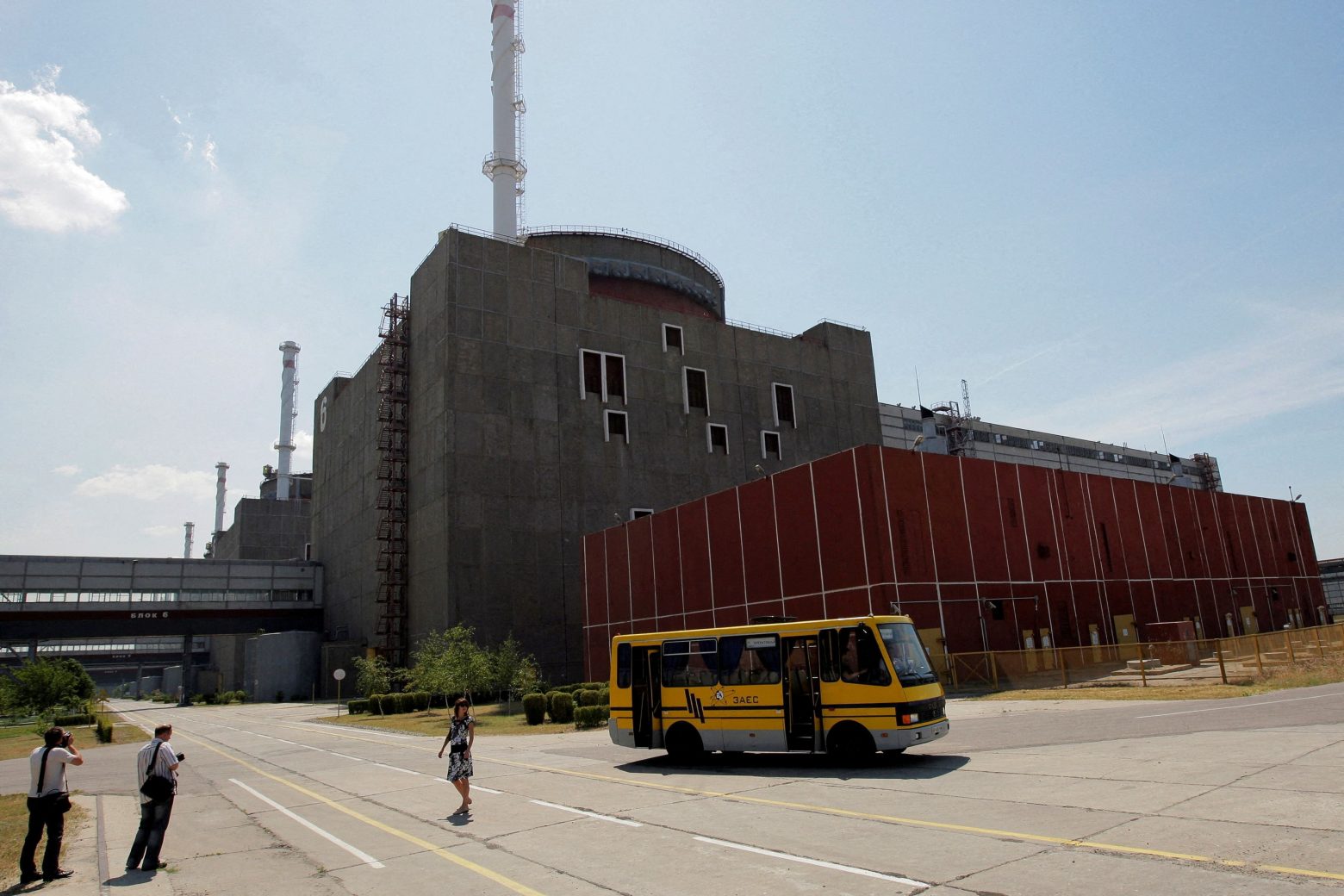 Ουκρανία: Πρώτες εικόνες από το εσωτερικό του πυρηνικού εργοστασίου στη Ζαπορίζια μετά τη ρωσική κατάληψή του