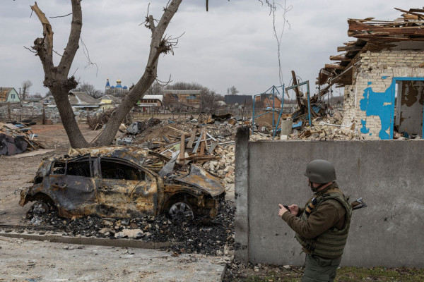 Πόλεμος στην Ουκρανία: Ο κλόουν που άφησε τις παραστάσεις για να προστατεύσει το Κίεβο