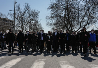 Θεσσαλονίκη: Πορεία μνήμης «Ποτέ ξανά», Θεσσαλονίκη-Άουσβιτς, παρουσία της ΠτΔ