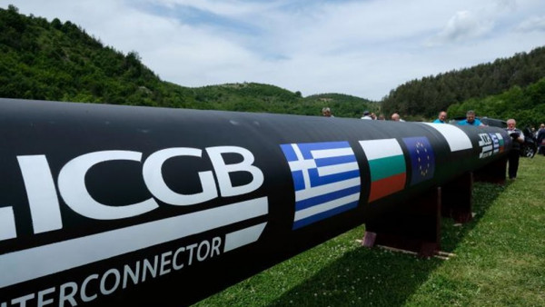 Βουλγαρία: Ο διασυνδετήριος αγωγός φυσικού αερίου  Ελλάδας – Βουλγαρίας θα αρχίσει να λειτουργεί την 1η Ιουλίου