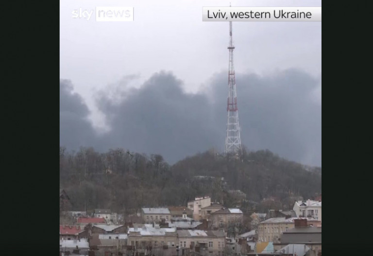 Πόλεμος στην Ουκρανία: Τουλάχιστον πέντε τραυματίες από δύο βομβαρδισμούς στη Λβιβ