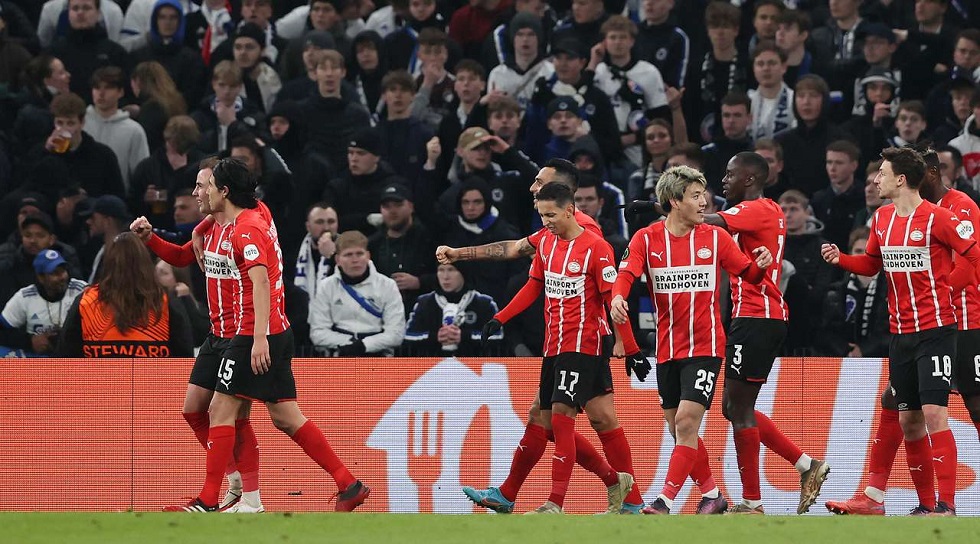 Θρίαμβος της Αϊντχόφεν στη Δανία (0-4) – Κερδισμένος ο Ολυμπιακός