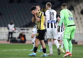 ΑΕΚ – ΠΑΟΚ 1-1: Ούτε τους 10 του ΠΑΟΚ