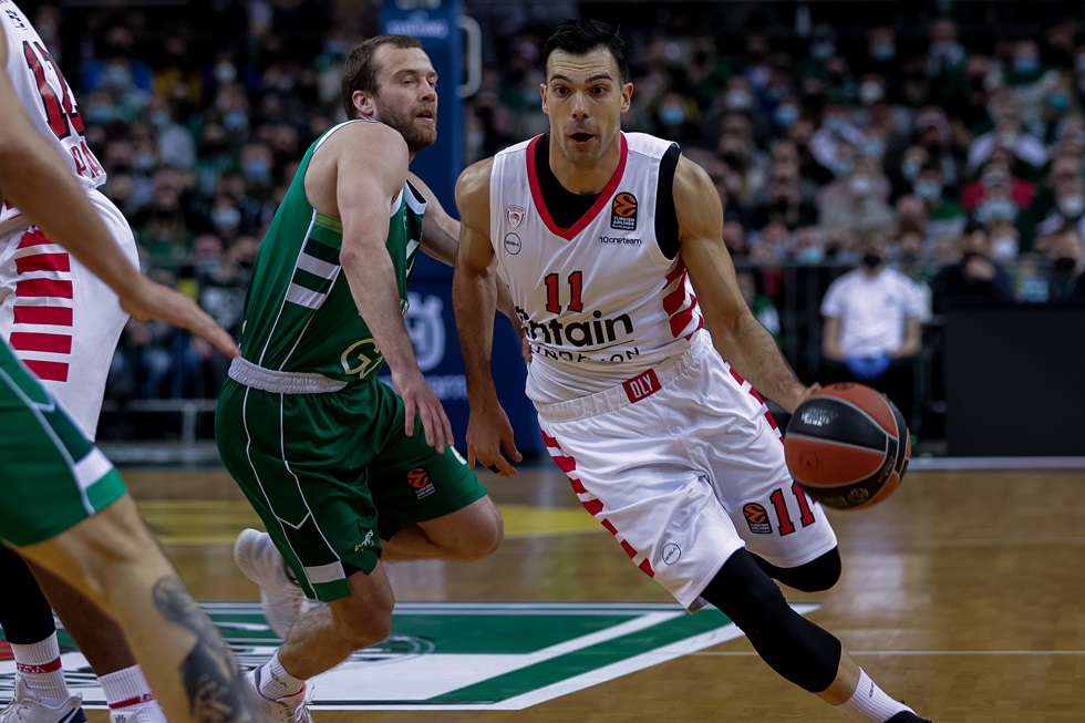 Ξεπέρασε τον Διαμαντίδη στις ασίστ ο Σλούκας