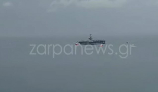 Στη Σούδα το θηριώδες αμερικανικό αεροπλανοφόρο «Harry S. Truman»