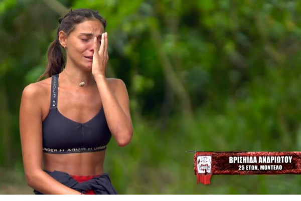 Survivor: Τα δάκρυα της Βρισηίδας Ανδριώτου μετά την ήττα – «Δεν αντέχω άλλο, πεθαίνω της πείνας»