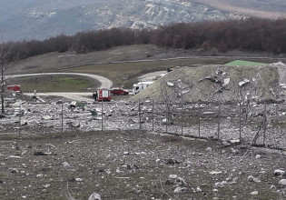 Γρεβενά: Εικόνα Αποκάλυψης, δεν έμεινε τίποτα από τη μονάδα παραγωγής του εργοστασίου – Συνεχίζονται οι έρευνες