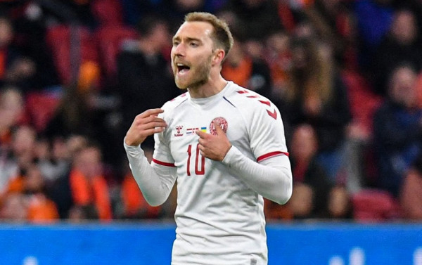 Έρικσεν: Επέστρεψε με γκολ στην Εθνική Δανίας