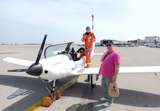 Στο Ηράκλειο ο 16χρονος που κάνει τον γύρο του κόσμου μόνος του με αεροσκάφος