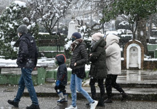Καιρός: Κρύο διαρκείας, βροχές και άνεμοι έως 9 μποφόρ – Χιόνια και στην Αττική