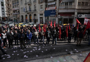 Οικοδόμοι: Απεργιακό συλλαλητήριο στο κέντρο τις Αθήνας για ΣΣΕ και ακρίβεια