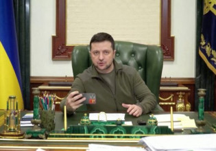 Πόλεμος στην Ουκρανία: Νέα τηλεφωνική επικοινωνία Μακρόν – Ζελένσκι