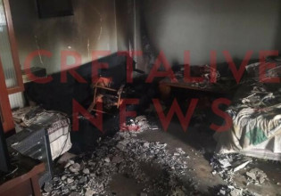 Τραγωδία στο Ηράκλειο: Νεκρή μία ηλικιωμένη την ημέρα των γενεθλίων της μετά από φωτιά