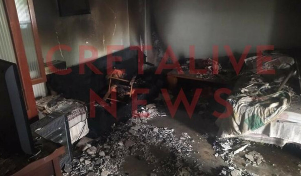 Τραγωδία στο Ηράκλειο: Νεκρή μία ηλικιωμένη την ημέρα των γενεθλίων της μετά από φωτιά