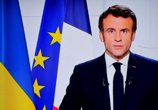 Δραματικό διάγγελμα Μακρόν για την Ουκρανία: «Βιώνουμε ιστορική τραγωδία»