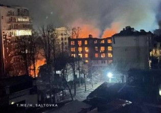 Πόλεμος στην Ουκρανία: Νύχτα κόλασης σε Χάρκοβο και Κίεβο – Οι Ρώσοι βομβαρδίζουν σημαντικές υποδομές