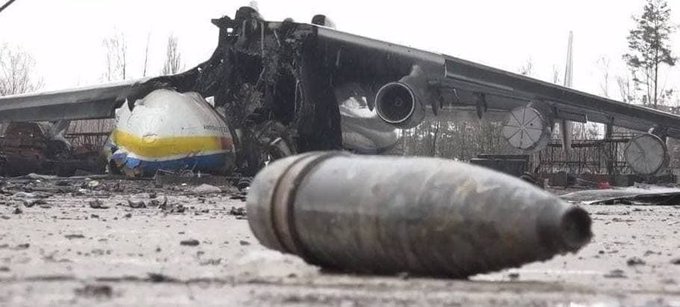 Πόλεμος στην Ουκρανία: Βρέθηκαν τα συντρίμμια του μεγαλύτερου αεροσκάφους στον κόσμο