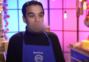 Χαμός στο MasterCher: Τα γαλλικά του Βασίλη για την αρχηγία Μπόμπαινα