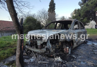 Βόλος: Ανάληψη ευθύνης για τον εμπρησμό αυτοκινήτων της αστυνομίας
