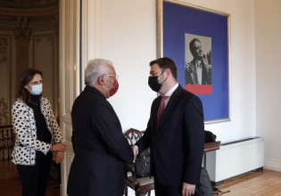 Ανδρουλάκης: Η Σοσιαλδημοκρατία εγγυάται πολιτικές αλληλεγγύης στην Ευρώπη – Συνάντηση με Κόστα