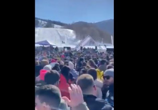 Νάουσα: Χιλιάδες άτομα σε snow party χιονοδρομικού κέντρου
