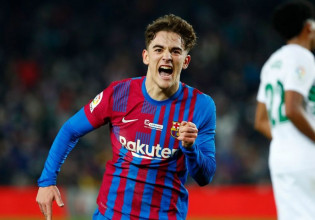 Καμία ανησυχία με την ανανέωση του Γκάβι στην Μπαρτσελόνα