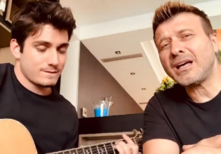 Γιάννης Πλούταρχος: Άκουσαν οικογενειακώς το νέο τραγούδι του Γιώργου Κακοσαίου