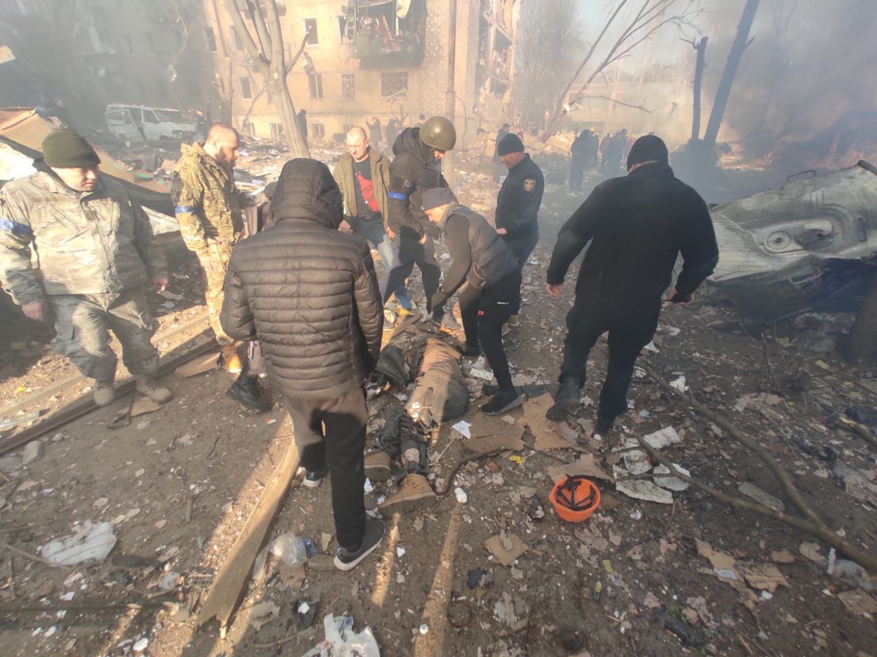Πόλεμος στην Ουκρανία: 222 νεκροί, ο απολογισμός των θυμάτων στο Κίεβο από τις 24 Φεβρουαρίου