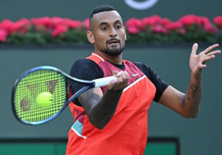 Miami Open: Απέκλεισε τον Ρούμπλεφ ο Κύργιος, πρόκριση και για Κοκκινάκη