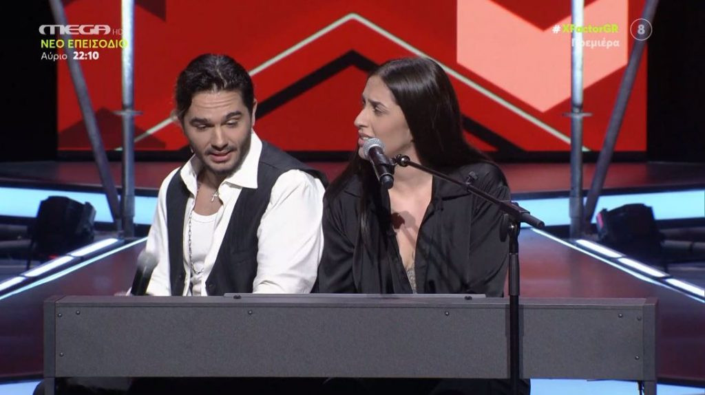 X Factor: Η… συμπάθεια της Κατερίνας Λαζαρίδου στον Χρήστο Μάστορα και το ντουέτο τους
