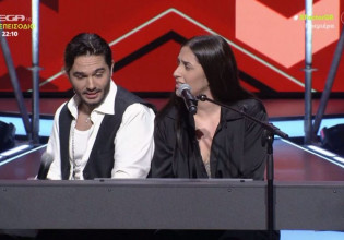 X Factor: Η… συμπάθεια της Κατερίνας Λαζαρίδου στον Χρήστο Μάστορα και το ντουέτο τους