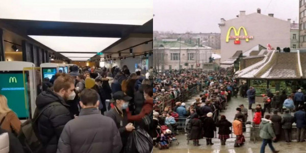 Μόσχα: Τα McDonalds έκλεισαν όπως ακριβώς είχαν ανοίξει το ’90