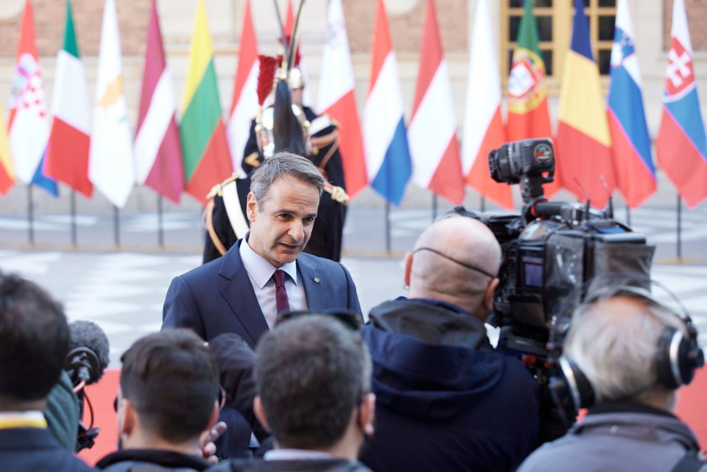 Σύνοδος Κορυφής: Δείτε live τη συνέντευξη Τύπου του Κυριάκου Μητσοτάκη