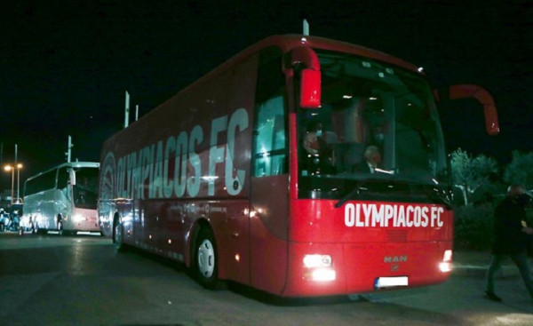 Μεγάλη ταλαιπωρία για τον Ολυμπιακό λόγω κακοκαιρίας